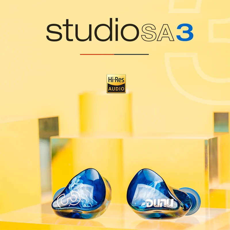 Фото DUNU Studio SA3 3BA тройной динамик In ear монитор IEM с 2 полосная кроссовер 2Pin 0 78 мм съемный DUNU Studio SA3 3BA тройной динамик In ear монитор IEM с 2 полосная кроссовер 2Pin 0 78 мм съемный