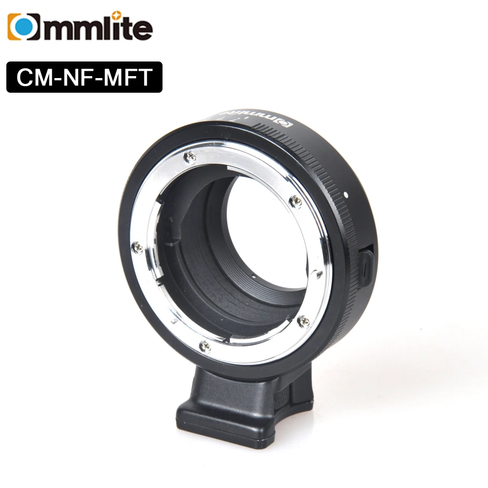 

Commlite CM-NF-MFT Aluminum Aperture Adapter For Nikon F Lens To M4/3 Mount Camera
