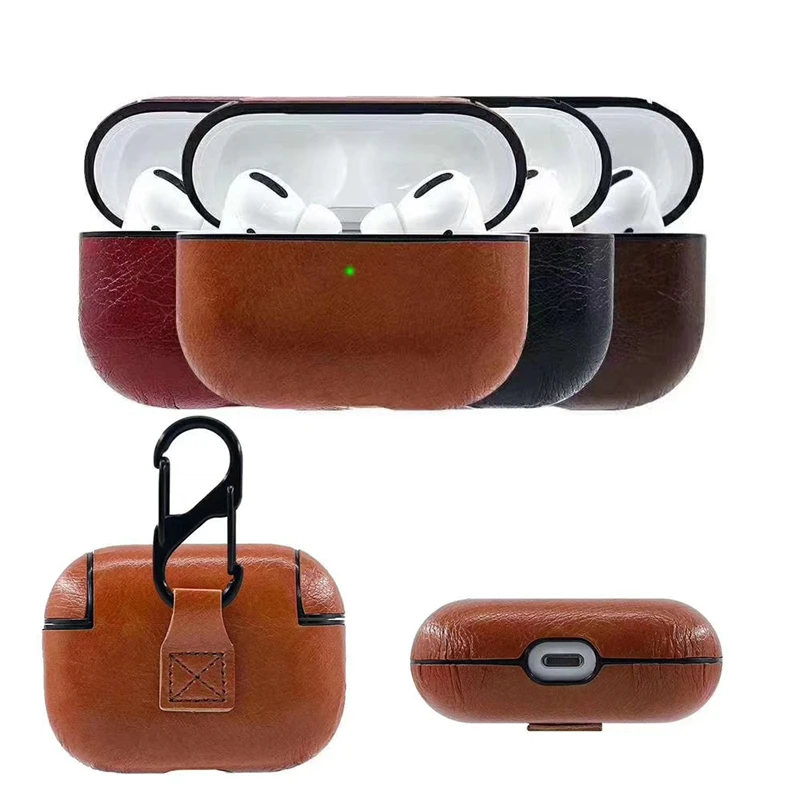 Чехол из искусственной кожи для AirPods Pro Coque Earpods чехол Airpod Apple Air Pods роскошный