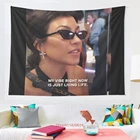 Настенный Гобелен Kourtney Kardashian, астрологическое постельное белье для гадания