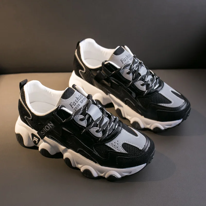 Женские кроссовки на массивной платформе Begocool Модные Дизайнерские толстой