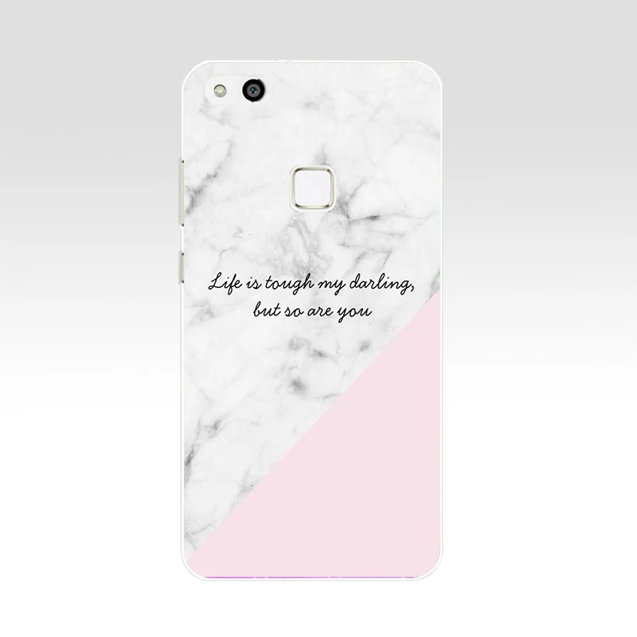 156FG гранитный мраморный Мягкий силиконовый чехол из ТПУ для Honor 9 10 huawei p10 lite y6 prime