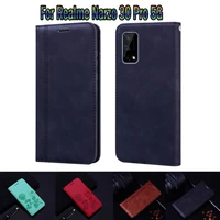 wallet case for realme narzo 30 pro 5g rmx2117 cover leather book funda for narzo 30 pro 5g case flip phone protective shell bag
