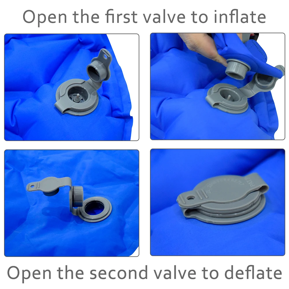 GeerTop Сверхлегкий походный коврик подушка кровать с подушкой сухой мешок насос