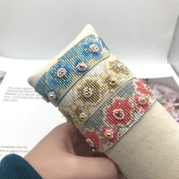 bluestar miyuki bracelet femme bracelets plum blossom flower pulseras mujer moda handmade woven loom 2021