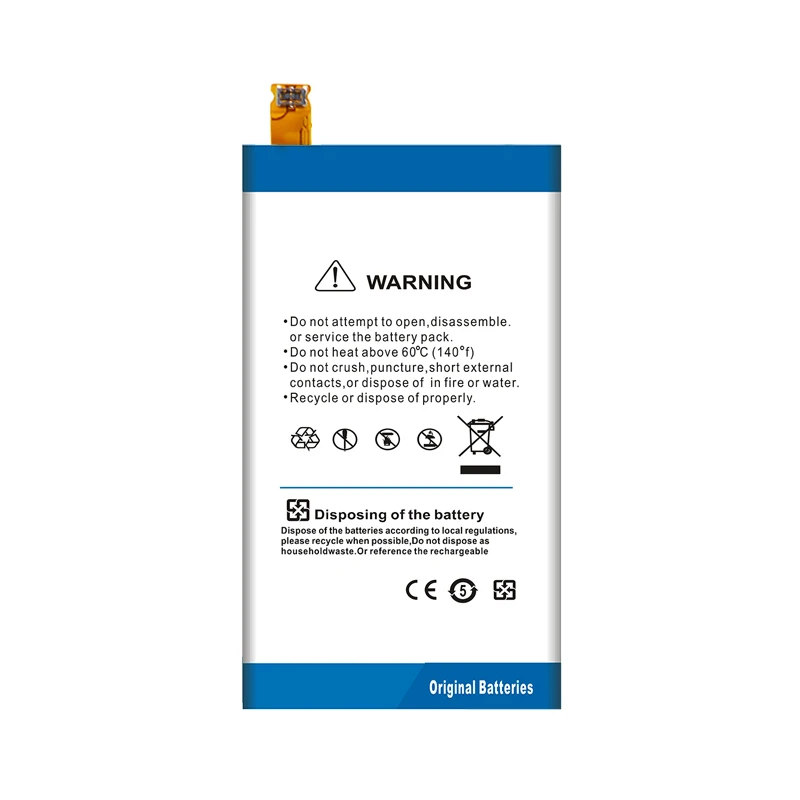 Аккумулятор LOSONCOER LIS1574ERPC 5200 мАч для Sony Xperia E4 E4G Dual E2006 E2105 E2003 E2114 E2115 E2104 E2124 E2053 E2033 E2043 |