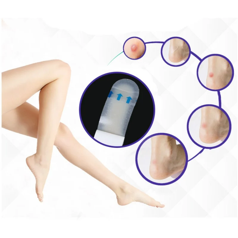 Блистеры Пятки Защитный Патч наклейка на пятку с анти-износа ноги после половины