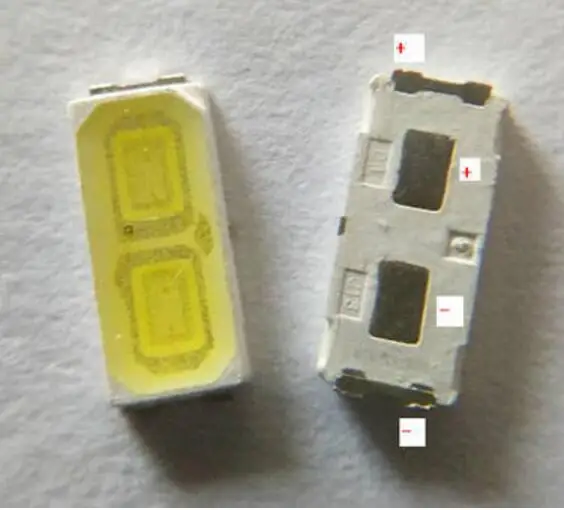 100 шт. SMD ТВ Телевизор с подсветкой светодиодный 3030 SMD 3528 3535 7030 5630 задний светильник высокой мощности белый диод ТВ задний светильник супер яркий