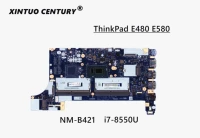 for lenovo thinkpad e480 e580 nm b421 i7 8550u cpu laptop motherboard placa gr%c3%a1fica integrada motherboard test ok