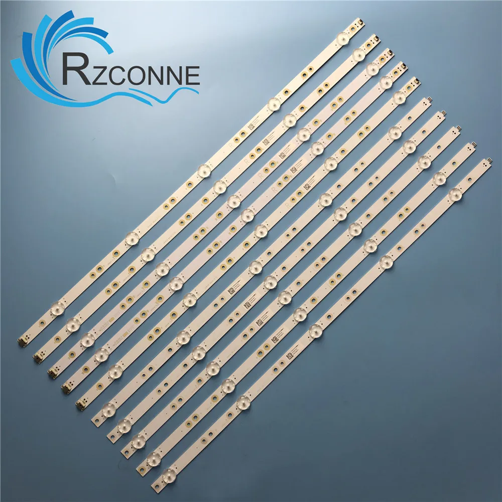 

1110 mm LED Backlight strip 10 lamp For Philips 55"TV 55PUS6554 LB5514E 3V/LED