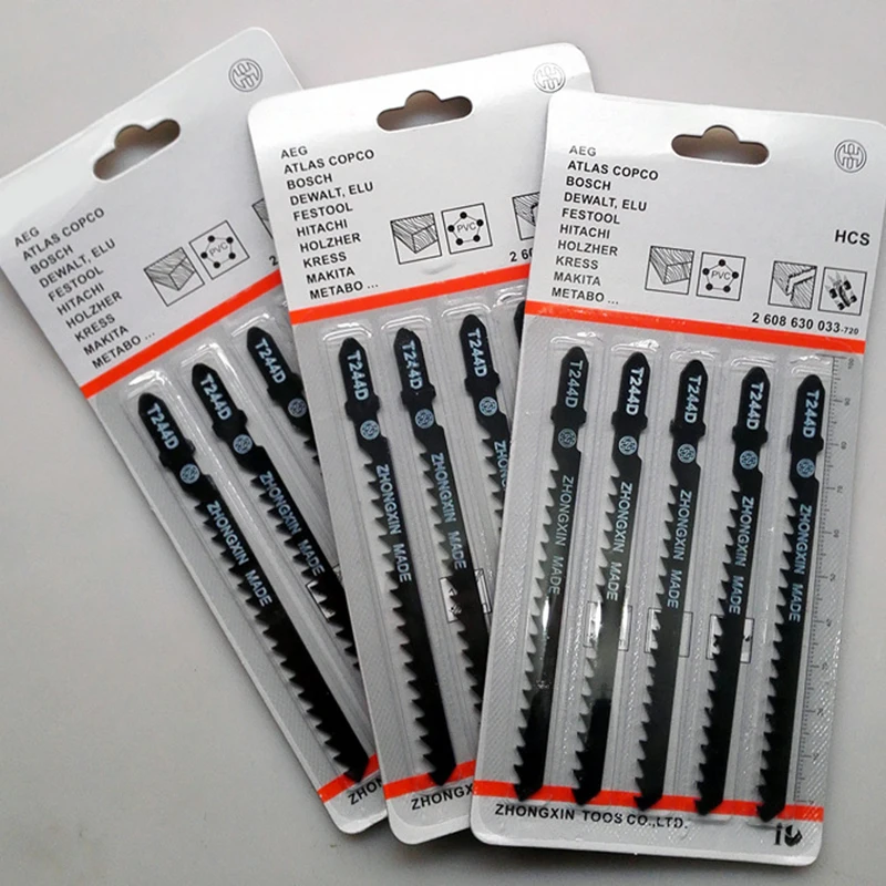 5 шт. лезвие для пилы твердое дерево кривая резка лобзик Sabre пила s дома DIY