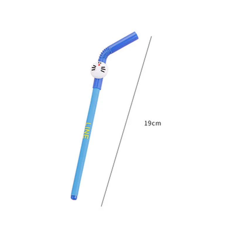 Соломенная гелевая ручка 0 5 мм милые гелевые ручки для учеников новинка