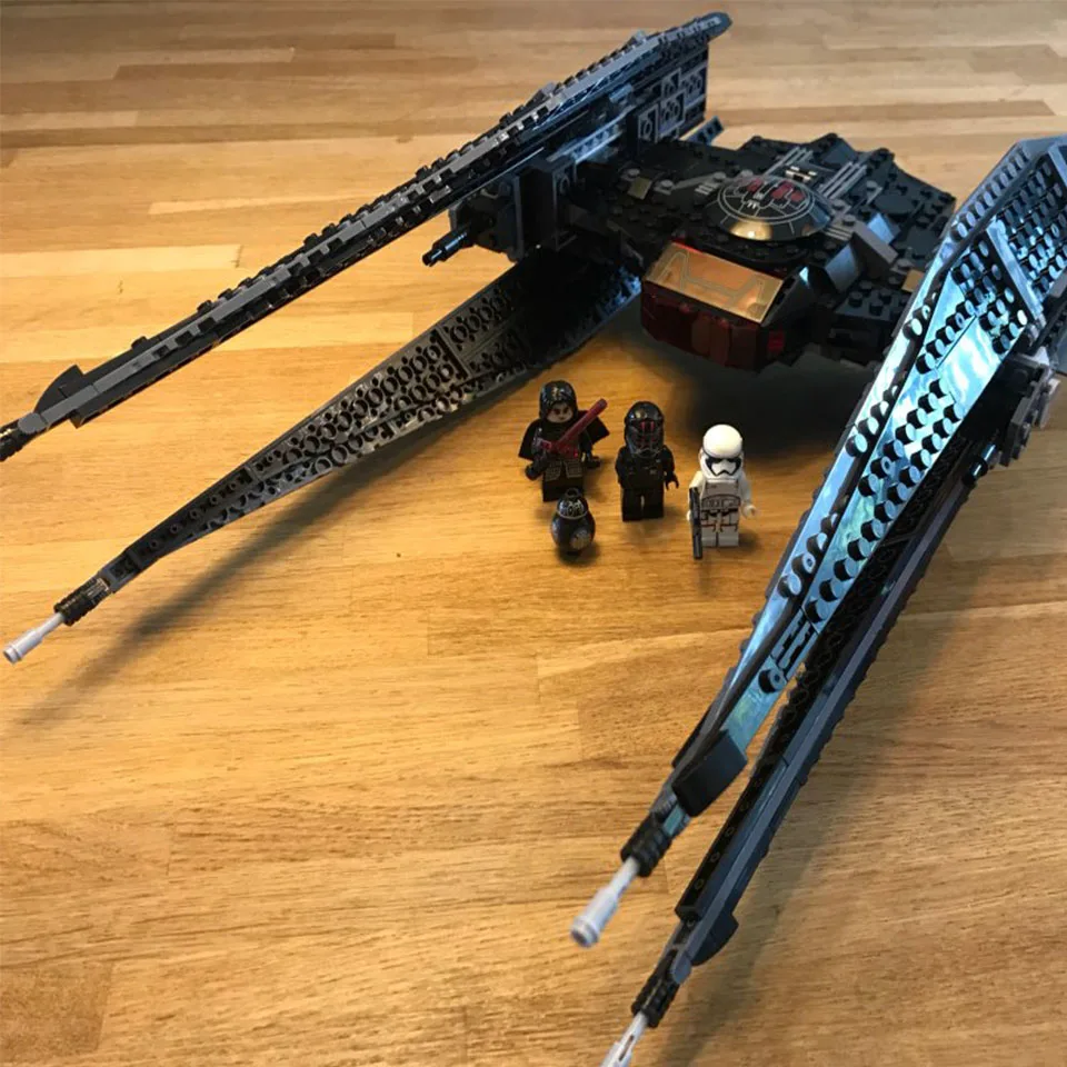 Новая звезда MOC игрушечная серия TIE Fighter строительные блоки модели кирпичи