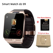 2021 HOT SALE Business Men Smart Watch With Sim Card Android Phone Women Wristwatch Sport Smartwatch Pedometer Watch Fit dz 09