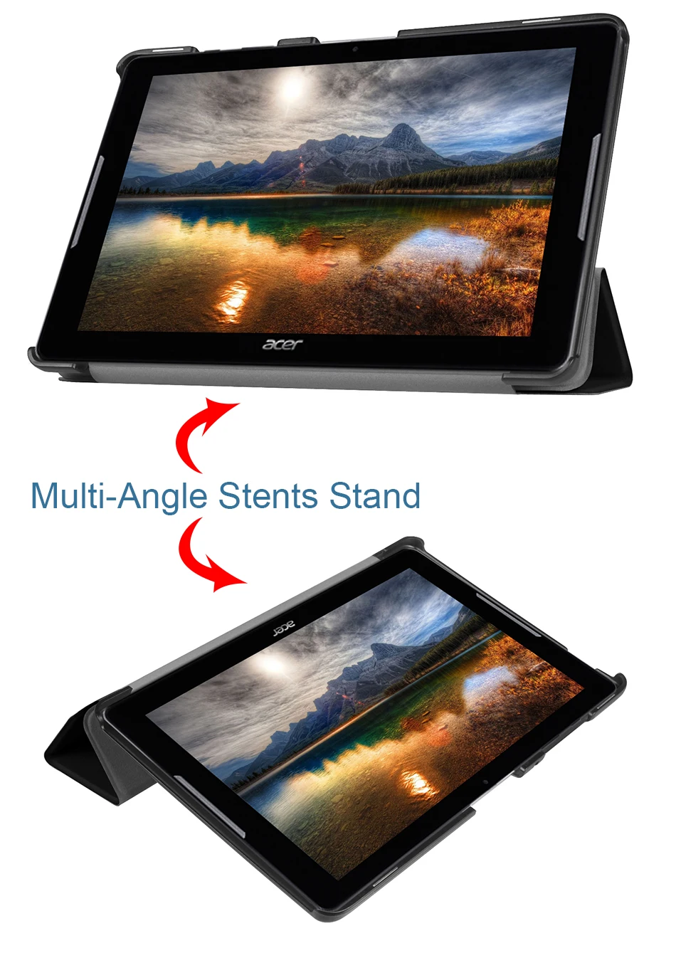 Чехол MTT для acer Iconia One 10 B3-A30 A3-A40, 10,1 дюймов, чехол для планшета из искусственной кожи, защитный чехол-подставка для книг, Funda B3 A30 A3 A40