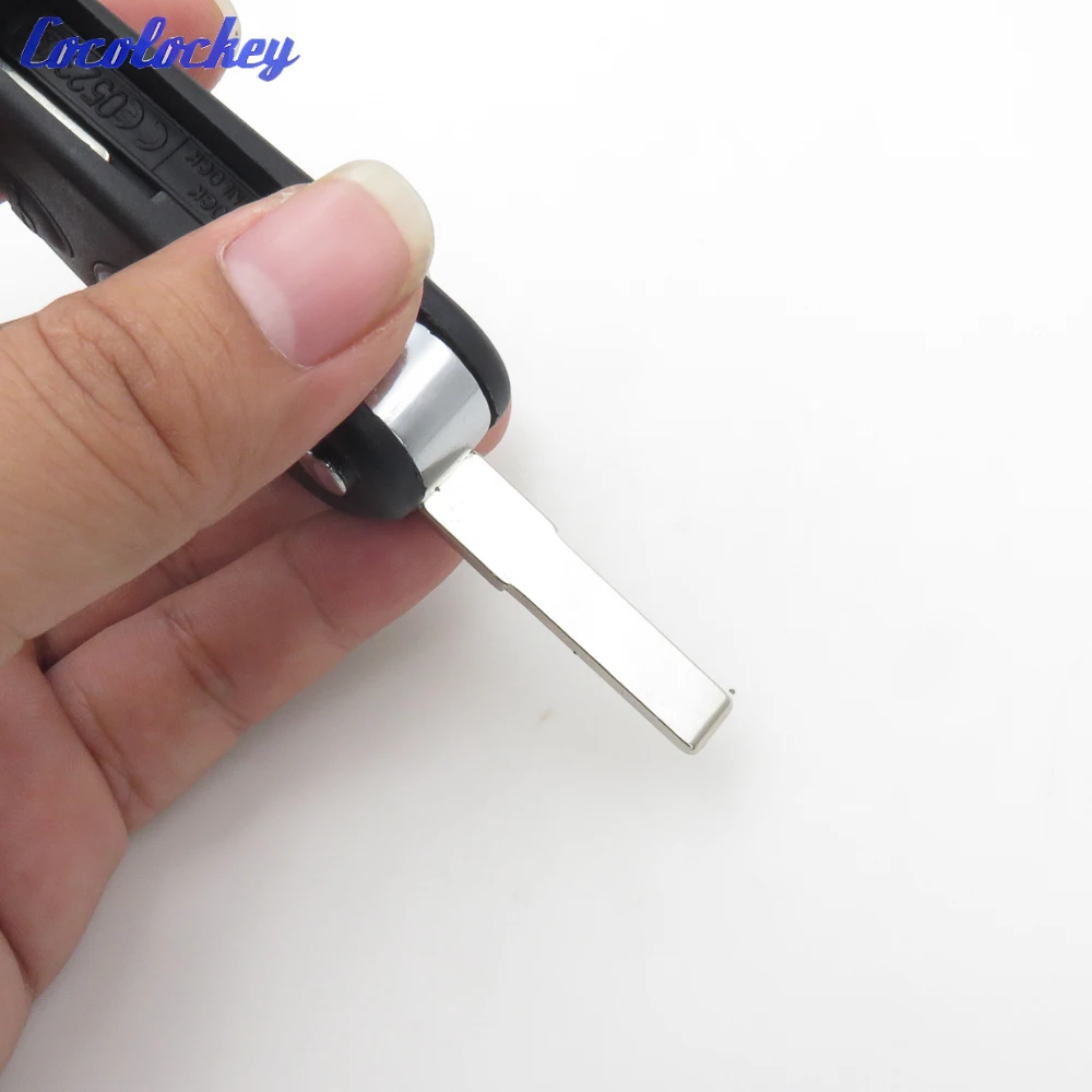 Замена Cocolockey 3 кнопки раскладной дистанционный чехол для ключей подходит Alfa Romeo 147