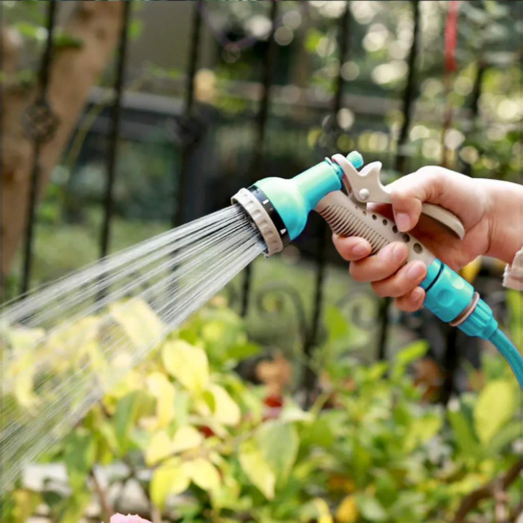 Новый настольный шланг для полива с насадкой спрея и креплением для сада "Высокое давление" для мойки автомобиля #F5.