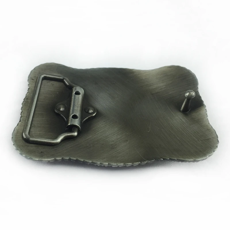 Металлические серебристые пряжки для ремня Bull Head ковбойские винтажные