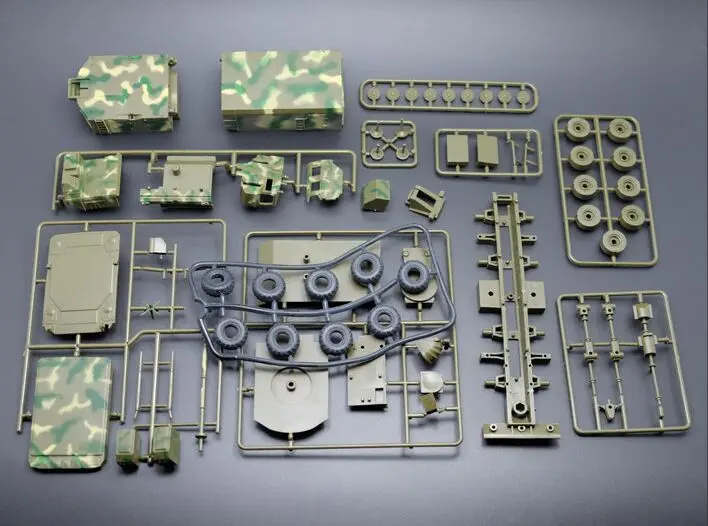 1/72 4D собрать грузовик Россия армия S 300 пму ракетные системы радар автомобиля