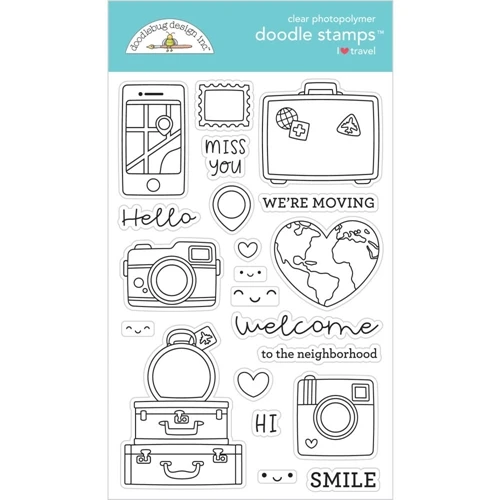 

Suitcase Metal Cutting Dies and clear stamps Stencils for DIY Scrapbook Photo Album Paper Card Decorative
