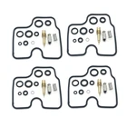 AU05 -4 Набор для NC31 CB400 CB400SF сертификатом от сертификационной 400; Доставка SF; Сезон осень-зима NC 31 мотоцикла карбюратор Ремкомплект плавающий иглы воздуха винтовая прокладка