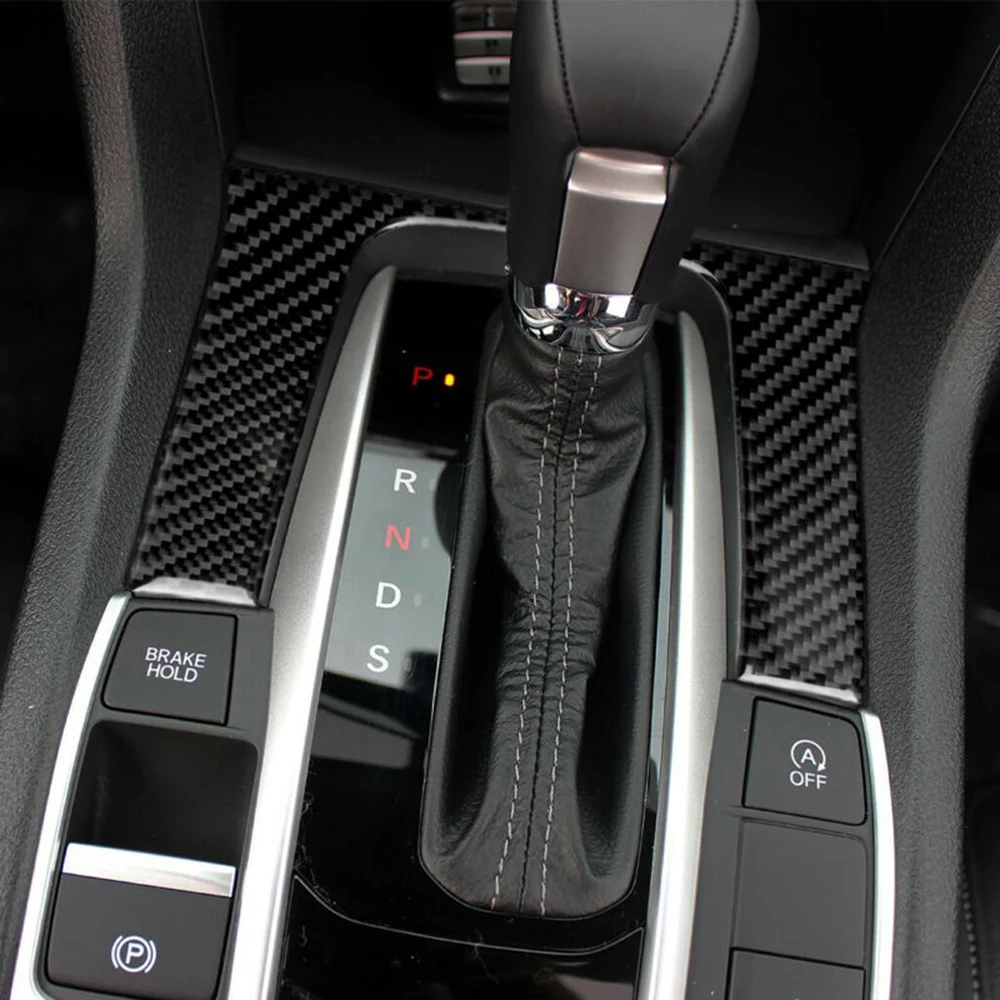 Консоль переключения передач накладка панель для Honda Civic 10th 2016 19 аксессуары 1 шт.