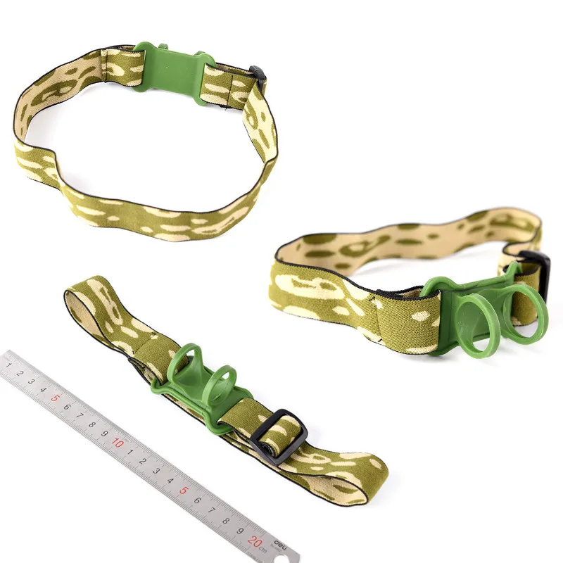 

Headband Head Belt Head Strap Mount Holder For 18650 Headlight Flashlight Lamp Torch Headlamp