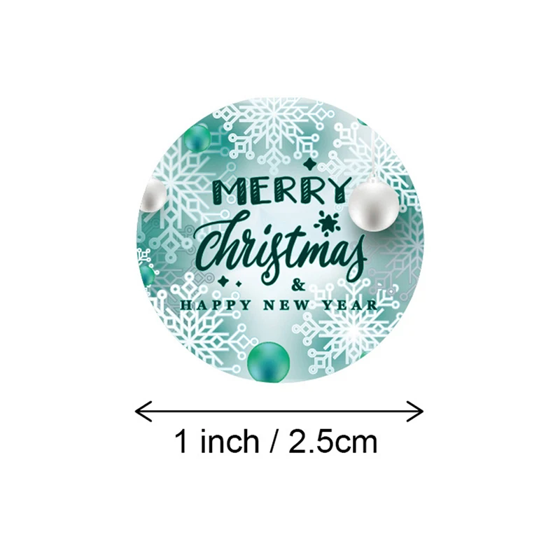 

500pcs Christmas Seal Stickers DIY Gift Baking Envelope Package Labels