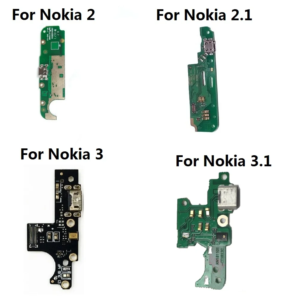 

Charging port Flex Cable For Nokia 2/2.1/3/3.1/3.1 Plus/5/5.1/6 2017/6 2018/7/7.1/7.1 Plus/8/X6/X7 Charge Connector Board