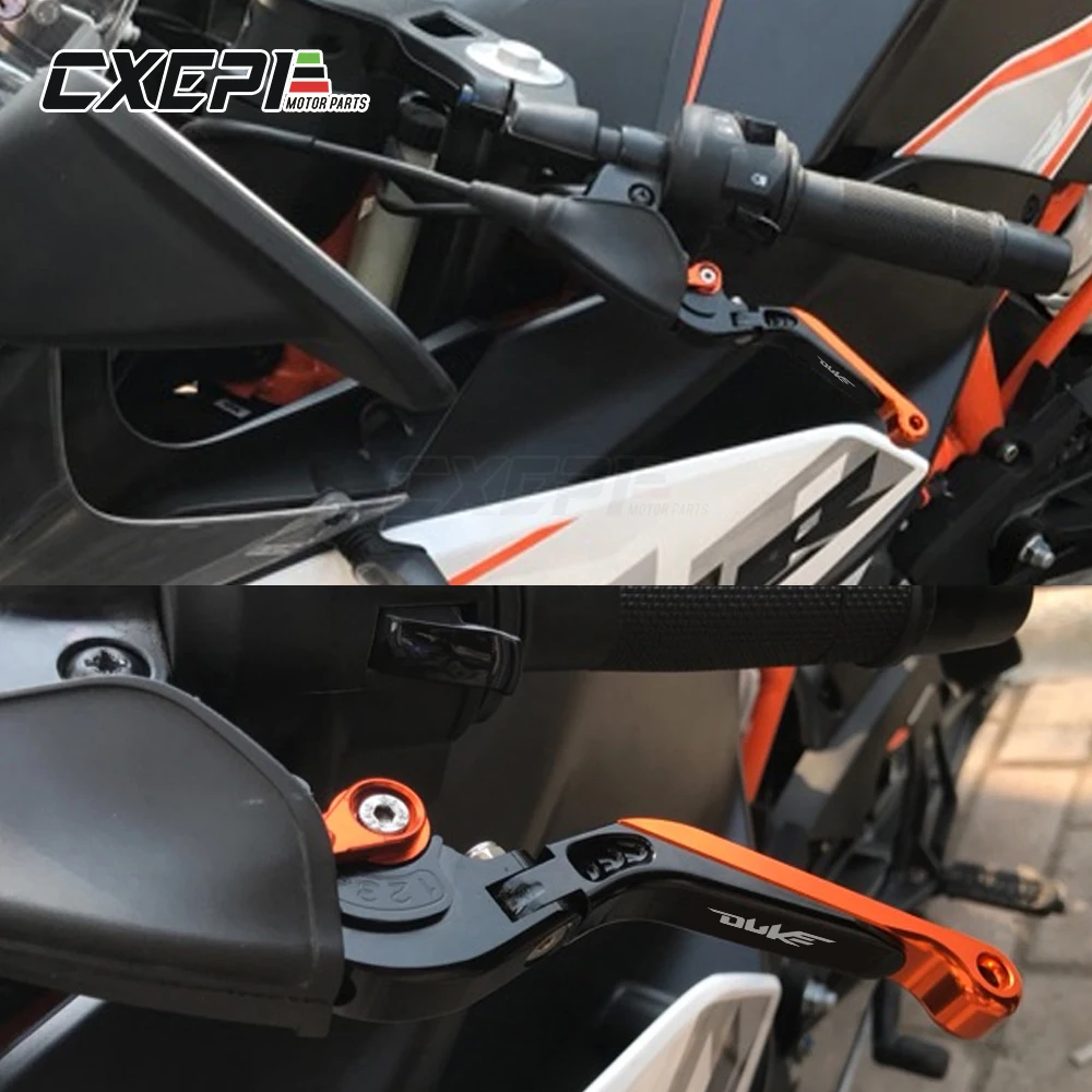 Новый логотип для KTM DUKE390 DUKE250 DUKE200 DUKE 125 RC390 RC200 RC125 RC250 CNC регулируемые складные