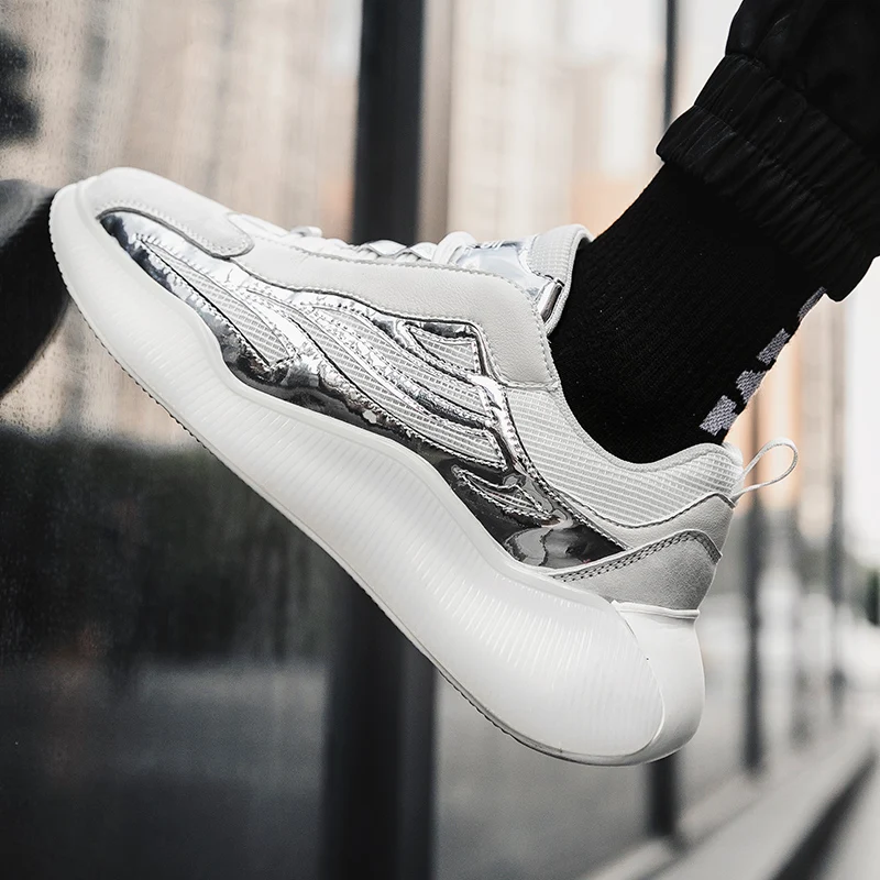 

Male Running Sports Men Autumn Summer Breathable Sneakers Men Comfortable Soft Bottom Cushioning Trend Trainers Lightweight Flat