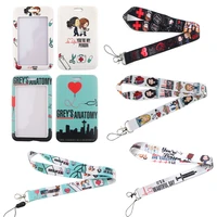 phone lanyardid card cover doctors fred print lanyard button id card phone neckband lanyard nurse holder