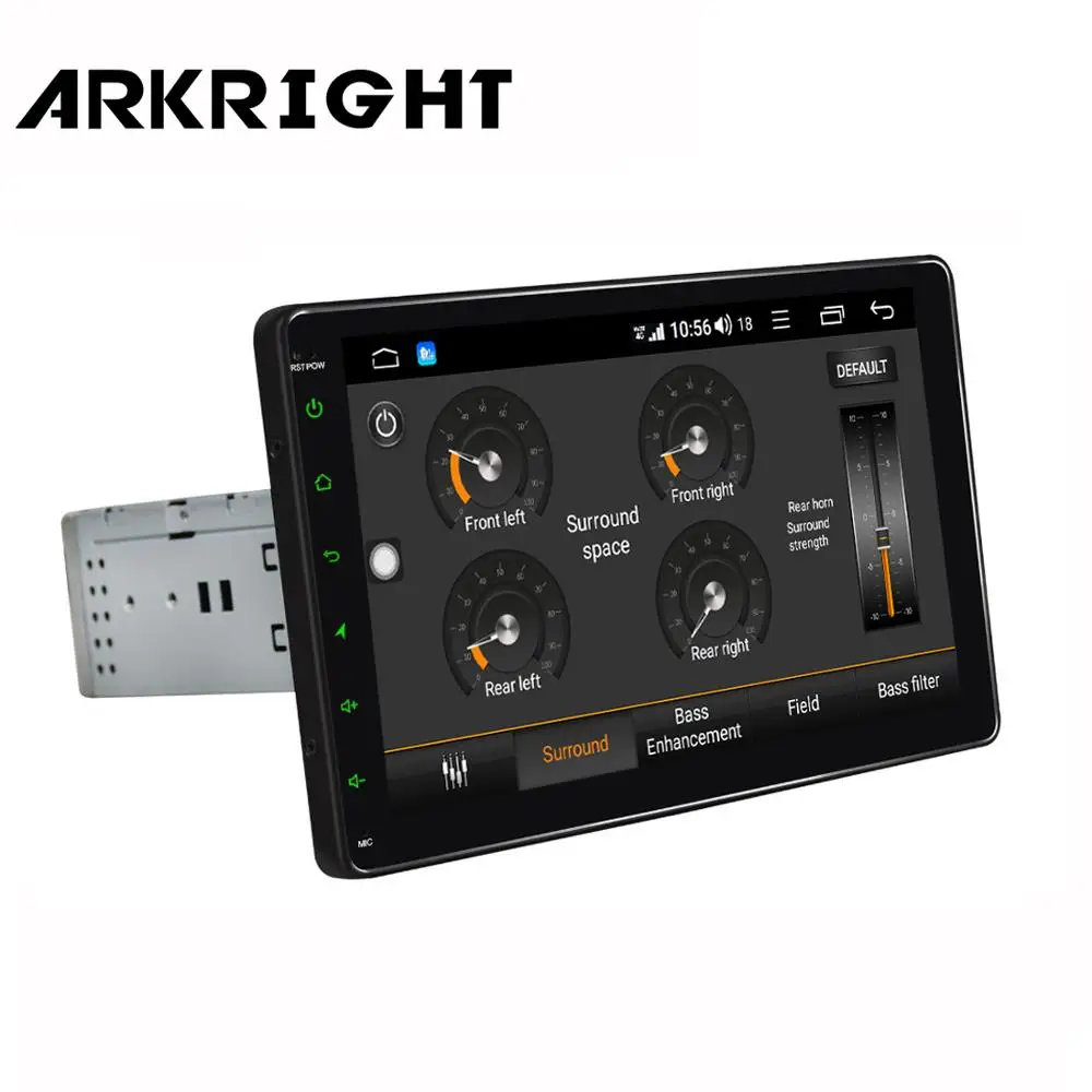 ARKRIGHT " 1din Android Автомагнитола 4+ 64GB Автомобильный мультимедийный плеер gps/Авто Радио/Автомобильный dvd-плеер/4G с DSP