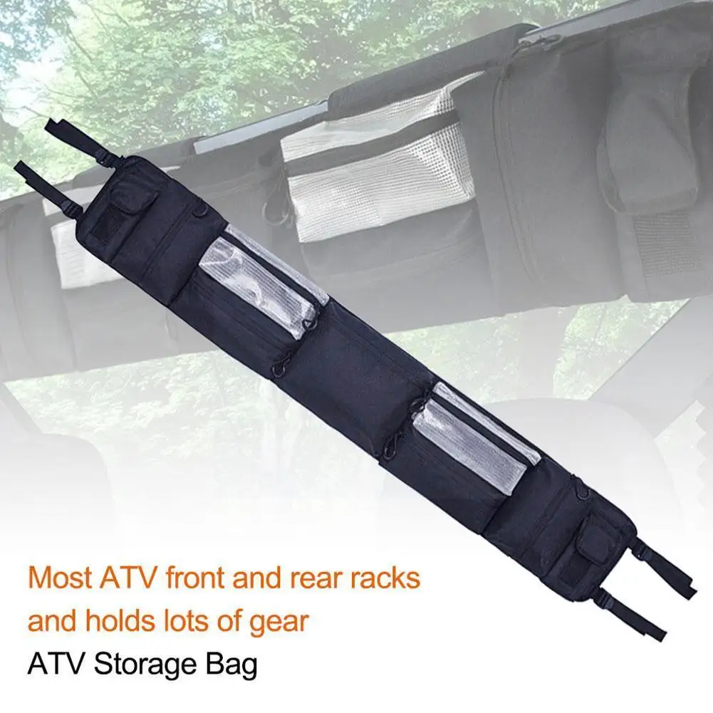 Аксессуары для квадроциклов черный UTV большой роликовый клетчатый органайзер