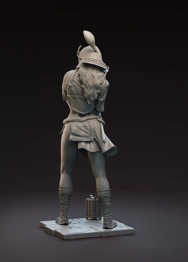 Figura modelo GK de resina 1/24, kit sin montar y sin pintar-3