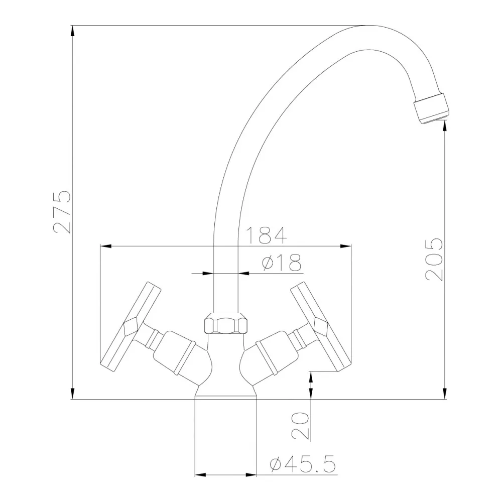 Смеситель для кухни Lemark Promotion (LM6050C) | Строительство и ремонт