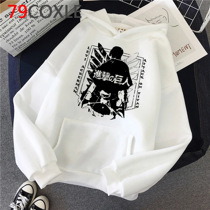 

Attack on Titan hoodies men plus size Oversized hip hop male clothing hoddies anime Ulzzang