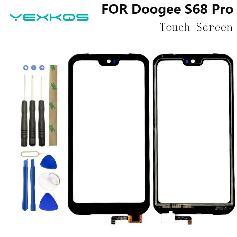 5 9 дюймов DOOGEE S68 PRO Сенсорный Экран планшета Сенсор Стекло 100% оригинальный новый