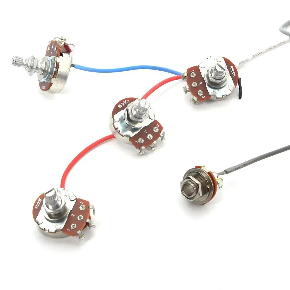 1 set epi lp elektrische gitarre kabelbaum prewired kit für epi sg lp mit voller größe tone control verdrahtung harness free global shi