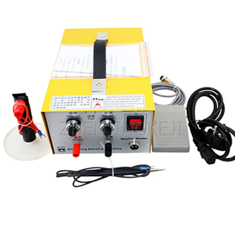 

Small Jewelry Spot Welding Machine Dual Purpose High Power Necklace Ring Gold Silver Copper Hand Held Laser Pulse Welding Tools