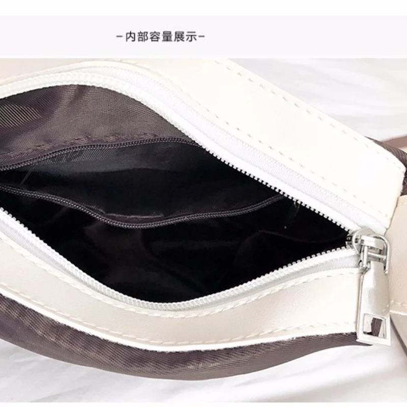 

2021 Vintage Fashion Female Totes Bag New PU Leather Women's Designer Handbag Composite Bucket Bag Shoulder Messenger Bag