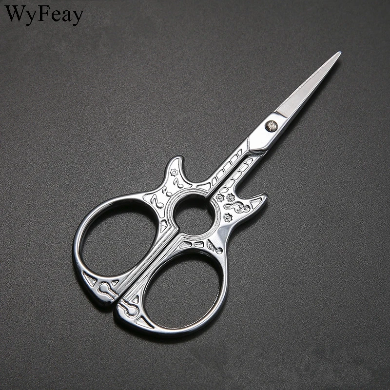 Гитары ножницы ремесленных Вышивка Ткань крестом ретро классический винтажный