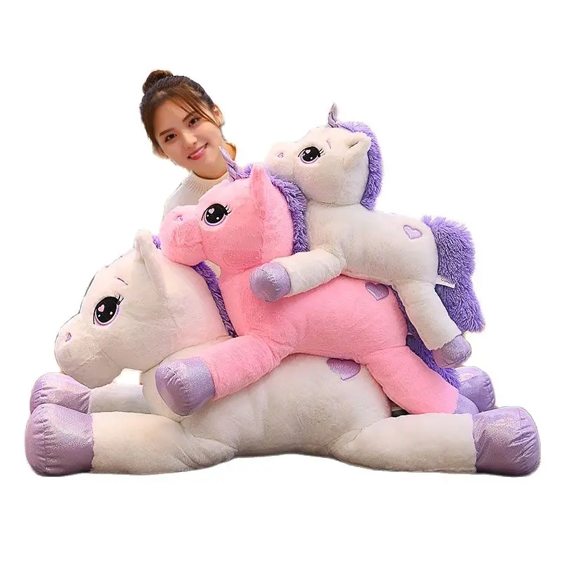 Плюшевая игрушка в виде единорога 40-110 см | Игрушки и хобби