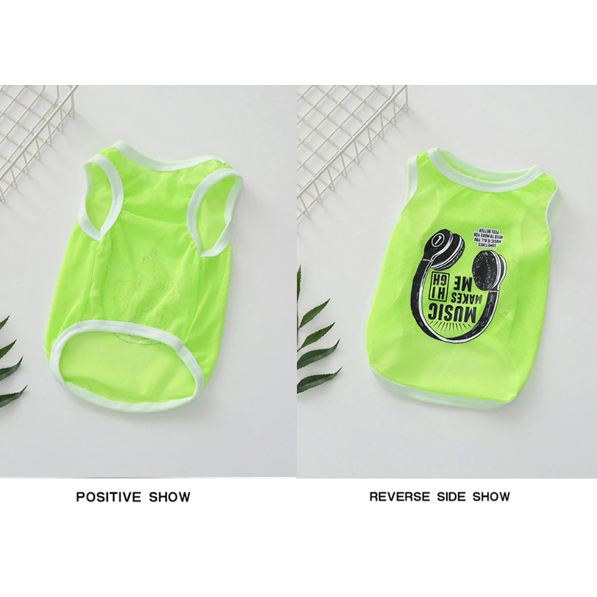 

Dog Shirt Puppy Mesh Vest Pet Clothing Summer Apparel Beach Wear for Dogs Doggies