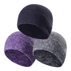 Мужские флисовые колпачки зимние теплые уличные спортивные лыжные аксессуары ветрозащитная мягкая облегающая шапка женские лыжные велосипедные шапки