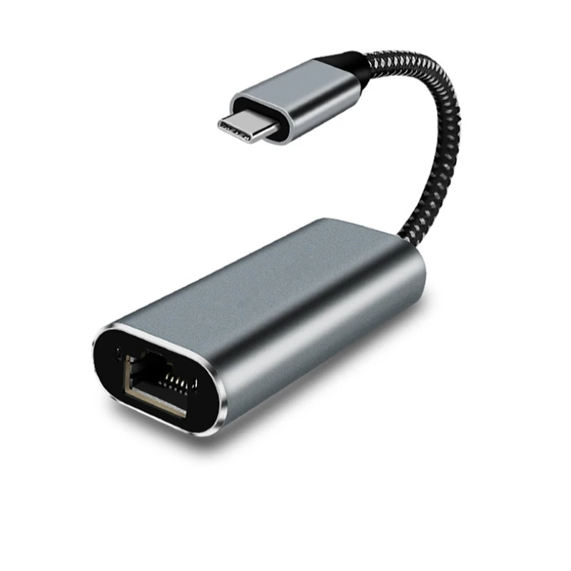 

TYPE-C к адаптеру Ethernet, сетевой адаптер RJ45 Gigabit Ethernet, для Win8/10 и Apple Mac Os