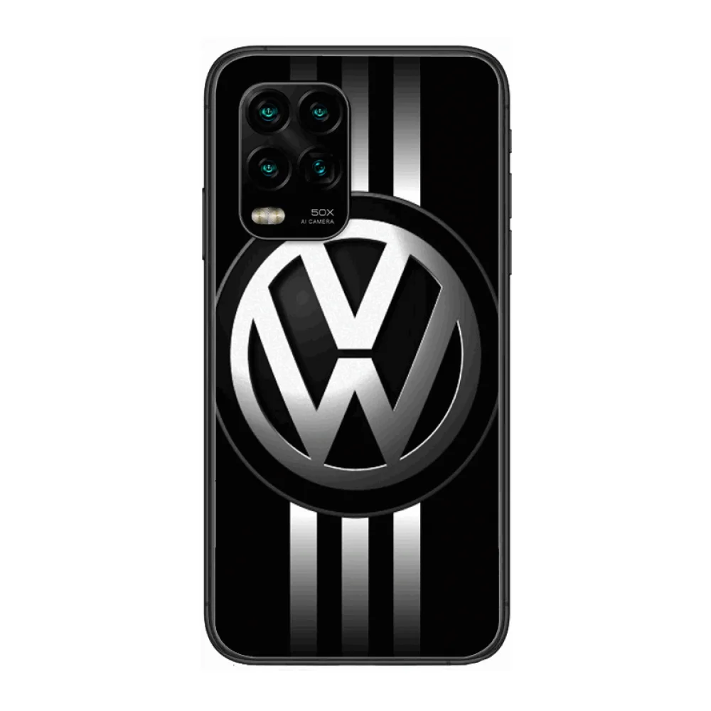 

HD V-Volkswagen Personality Phone Case For xiaomi Redmi Note 9S 8 7 6 5 A Pro T Anime Black Cover Silicone Back Pretty senior