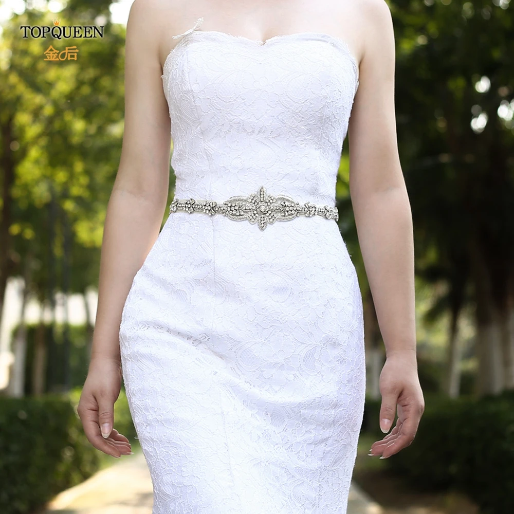 TOPQUEEN S374 королевская медаль ремесло свадебный пояс ручной работы свадебные Ремни