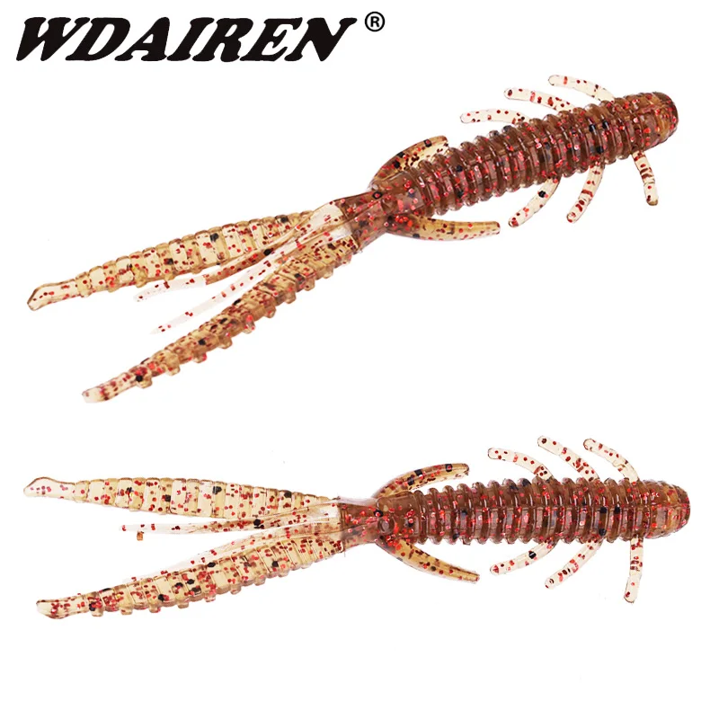 Рыболовная приманка с рыбным запахом мягкие приманки креветками 7 5 см 1 8 г шт./лот