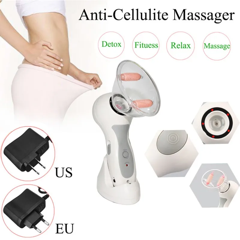 Full Body Breast Massage Vacuum Cans Anti-Cellulite Massager Slimming Liposuction Cupping Cellulite Suction Cup | Красота и здоровье